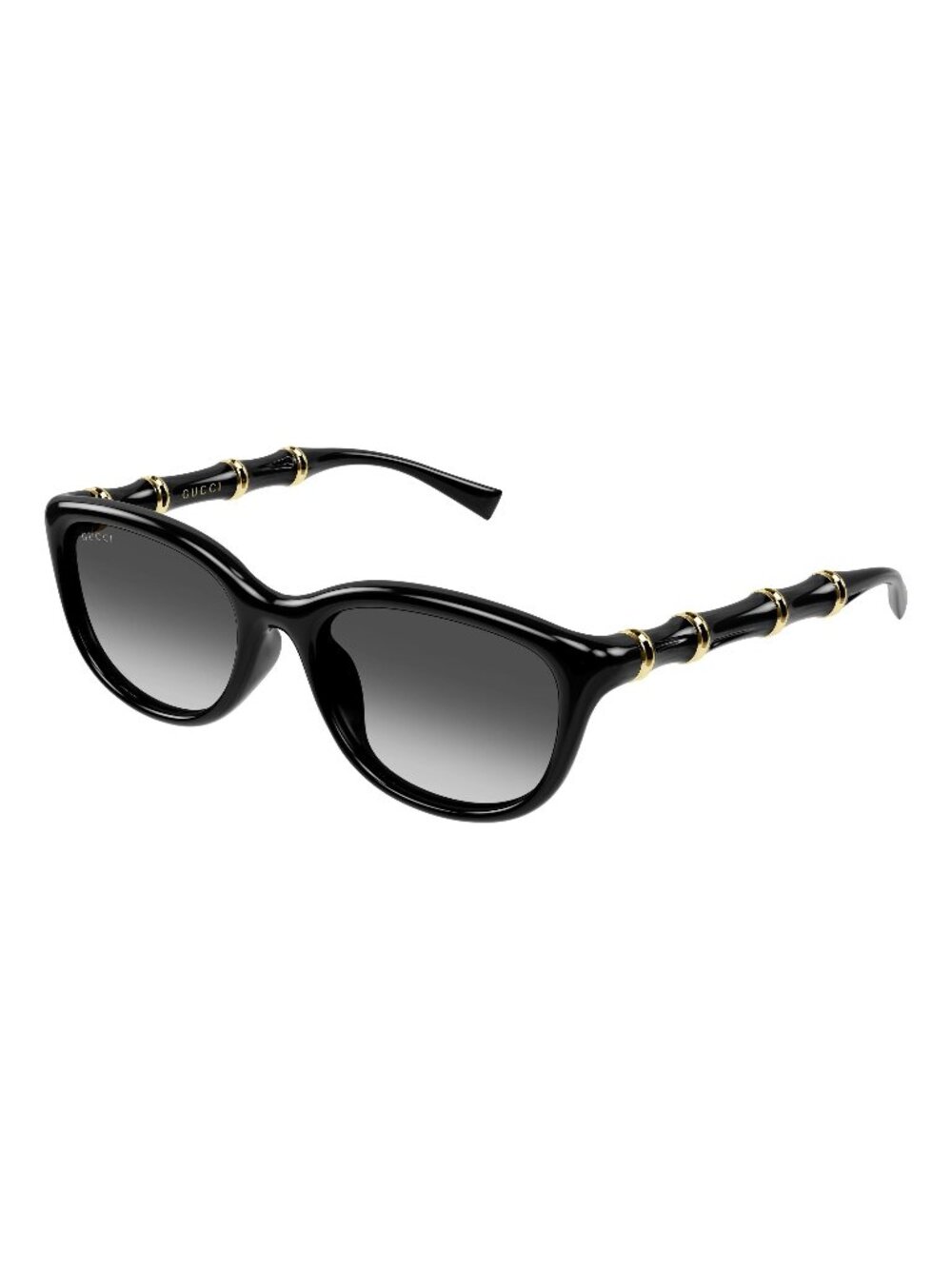 New Gucci Women's Sunglasses Black Grey Lens Injected Frame GG2062SA 001 54